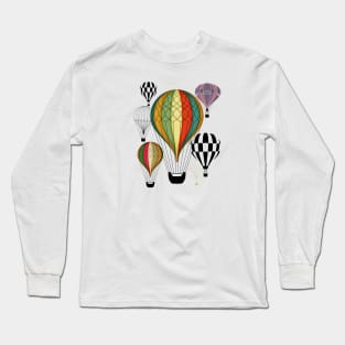 1er vuelo Aerostático en España Long Sleeve T-Shirt